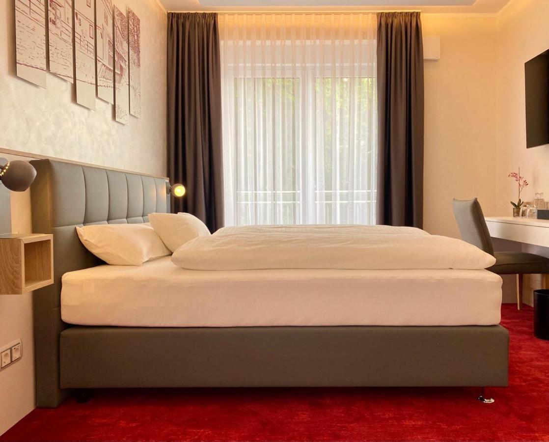 Hotel Am Waldkasino Ерфурт Екстер'єр фото