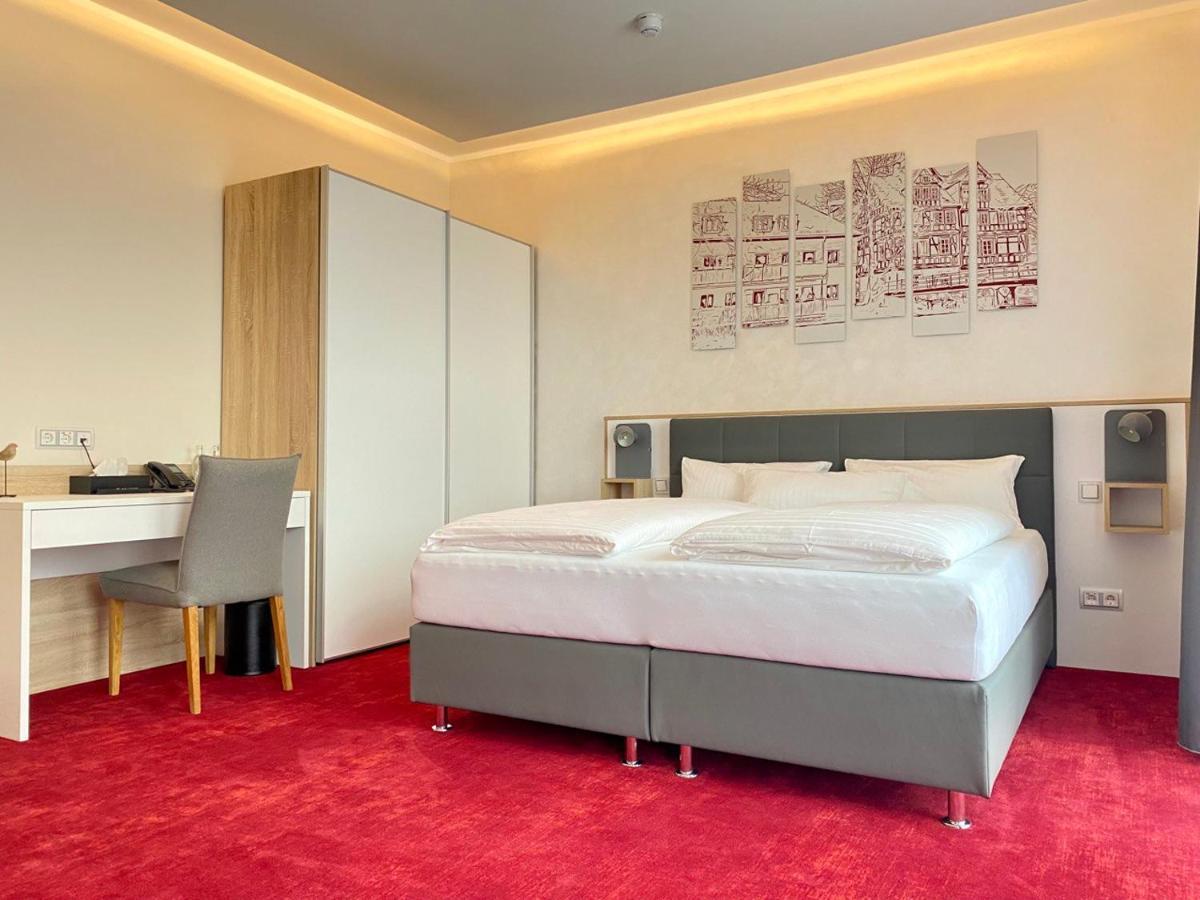 Hotel Am Waldkasino Ерфурт Екстер'єр фото