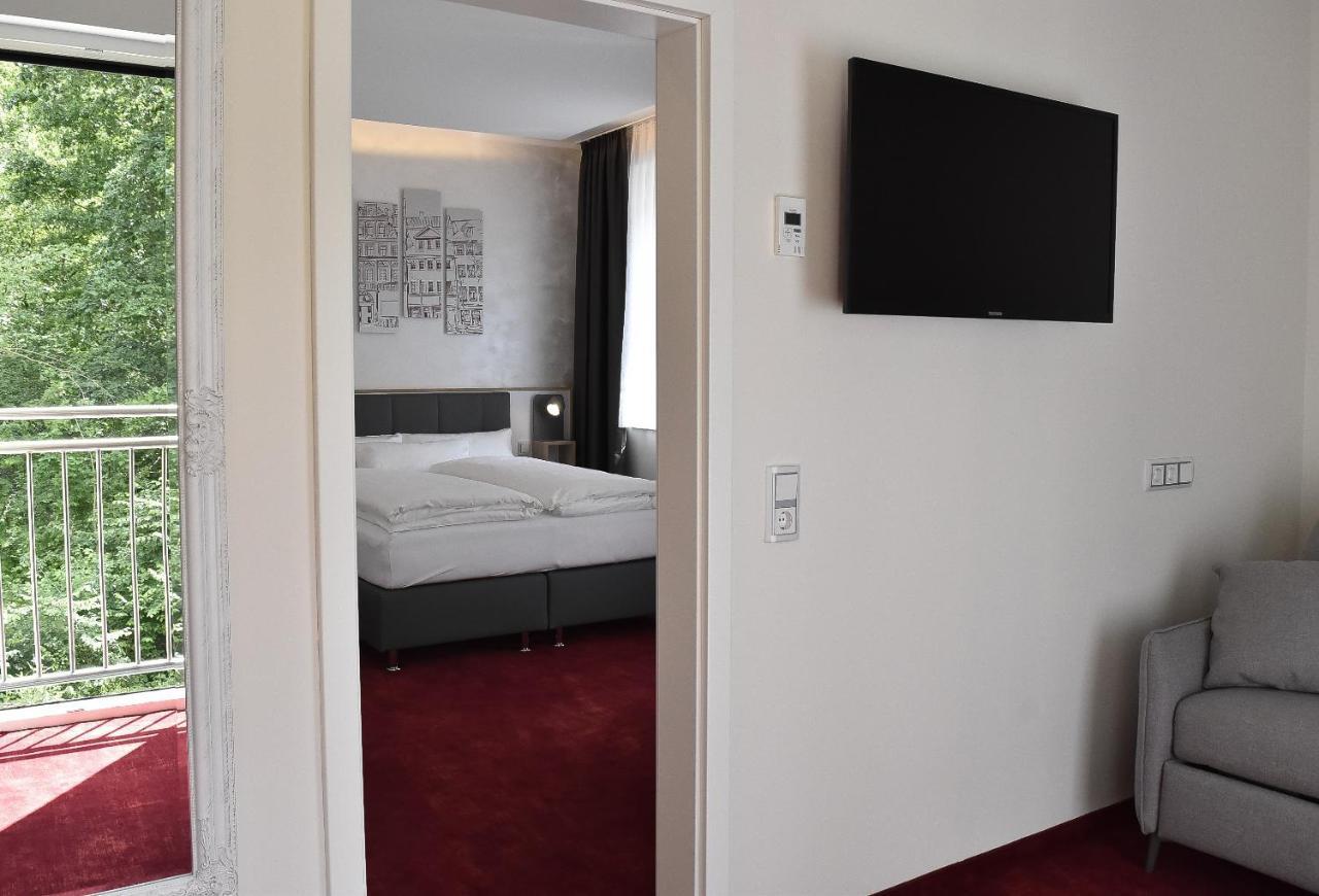 Hotel Am Waldkasino Ерфурт Екстер'єр фото